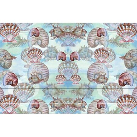 Betsy Drake Betsy Drake DM094G 30" x 50" Shells Doormat DM094G